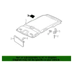 Coat Hook Nut - Ford (-W705267-S439) - view 10