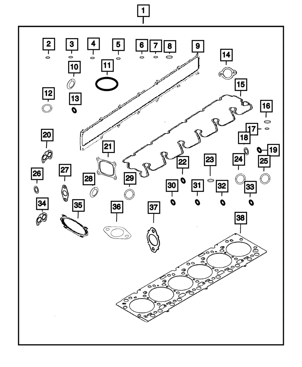 O Ring - Mopar (04429994)