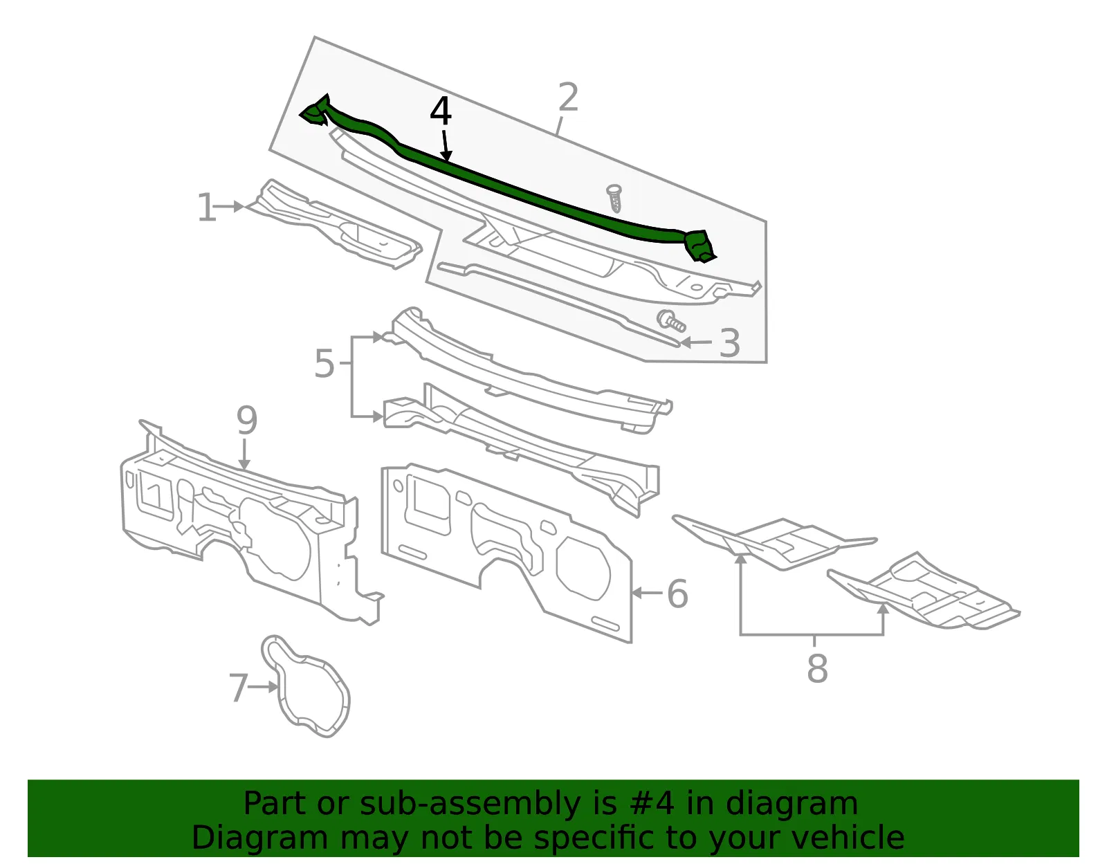 Rear Seal - GM (10359431) - view 2