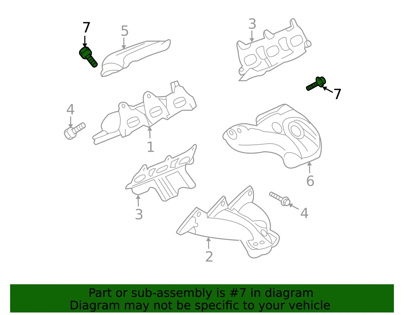 Multi-Purpose Bolt - GM (11519840) - view 3