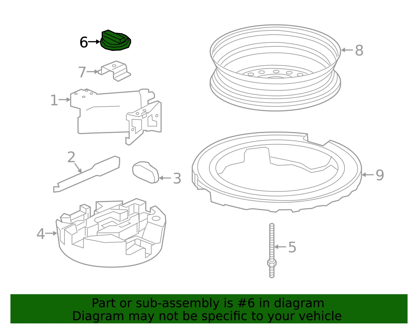 Multi-Purpose Retainer - GM (11549319) - view 3