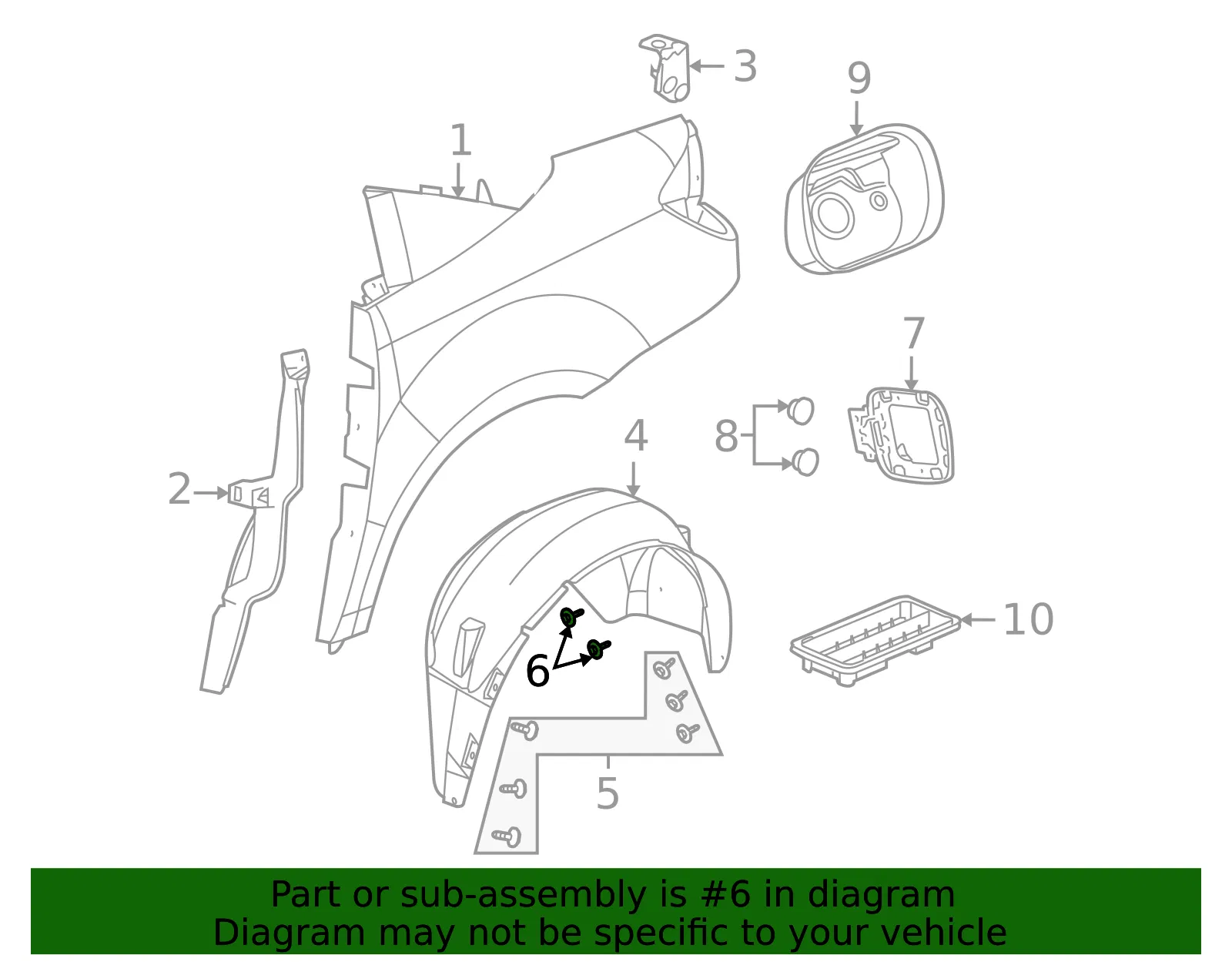 Multi-Purpose Bolt - GM (11570498) - view 2