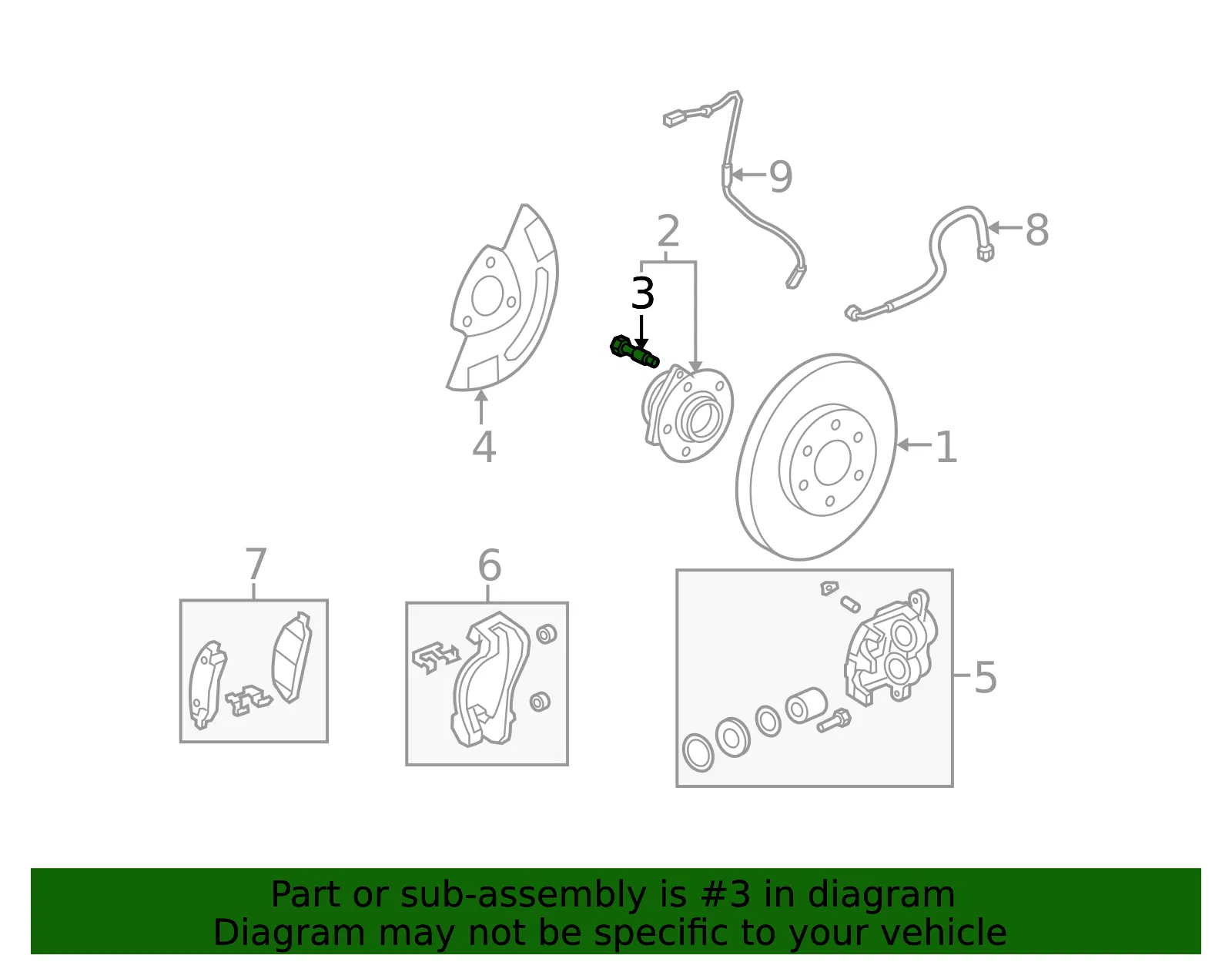 Multi-Purpose Stud - GM (11588811) - view 2