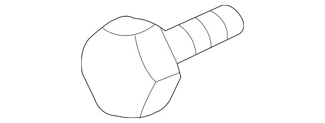Flywheel Bolt - GM (12338144) - view 2