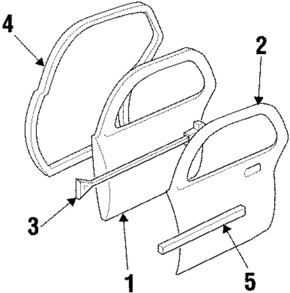 Outer Panel - GM (12528611)