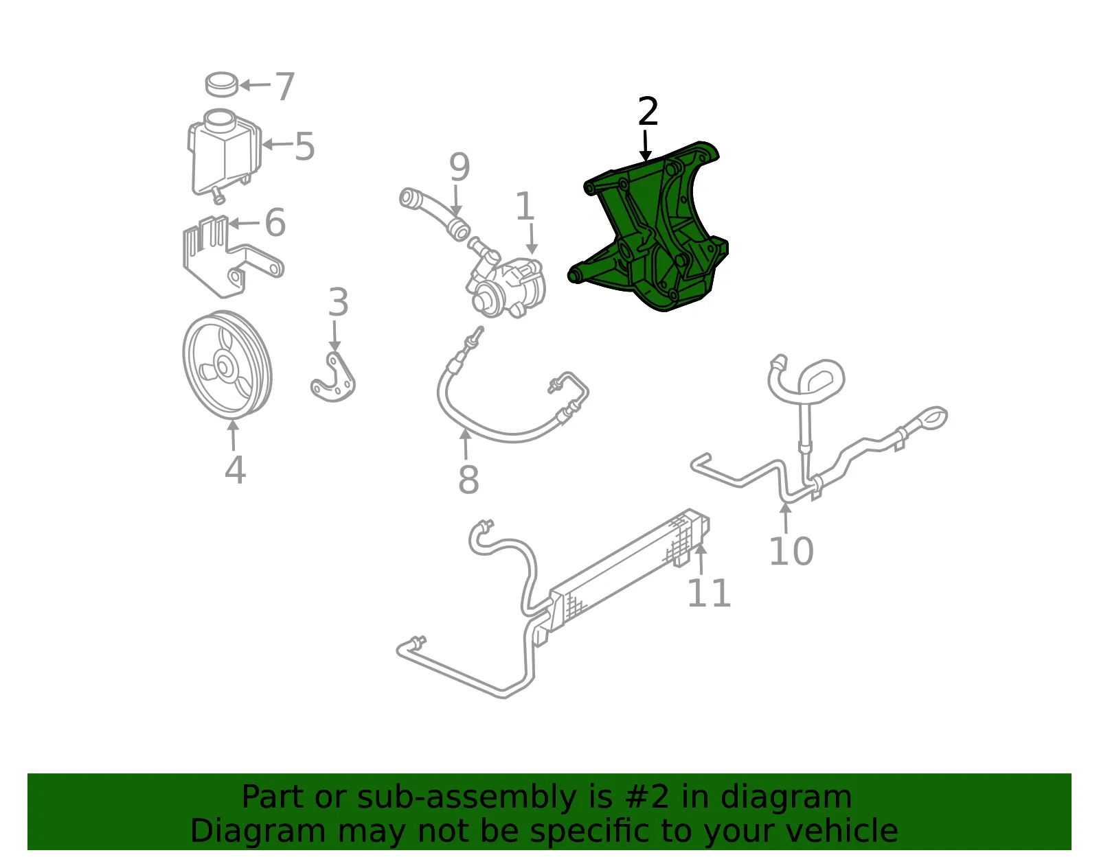 Multi-Purpose Bracket - GM (12578068) - view 5