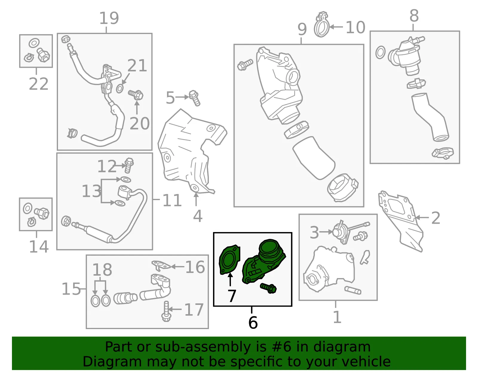Adapter - Driver's Side (LH) - GM (12648564) - view 4