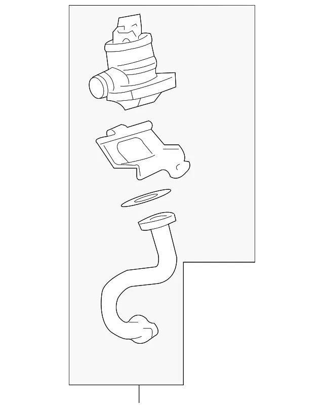 Secondary Air Injection Shut-Off Valve - GM (12660127) - view 10