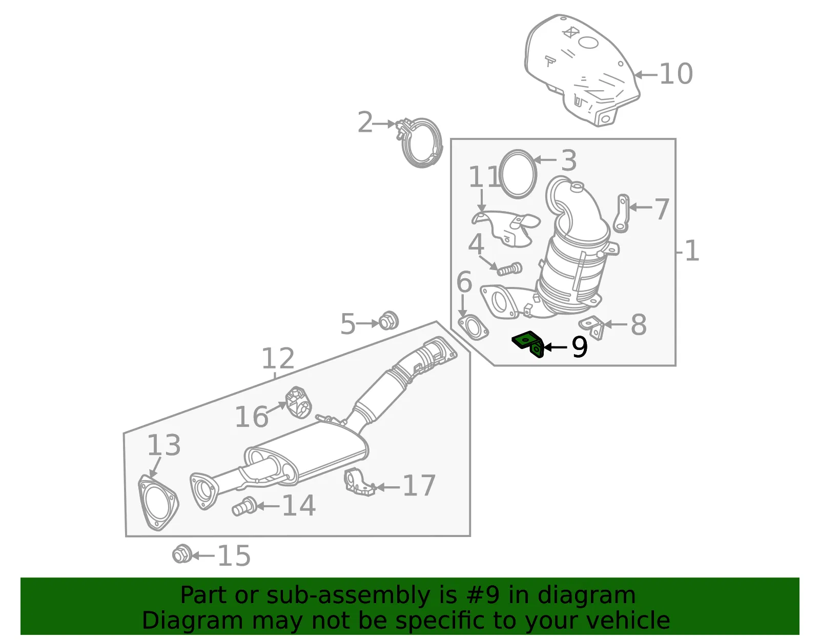 Lower Bracket - GM (12684192) - view 3