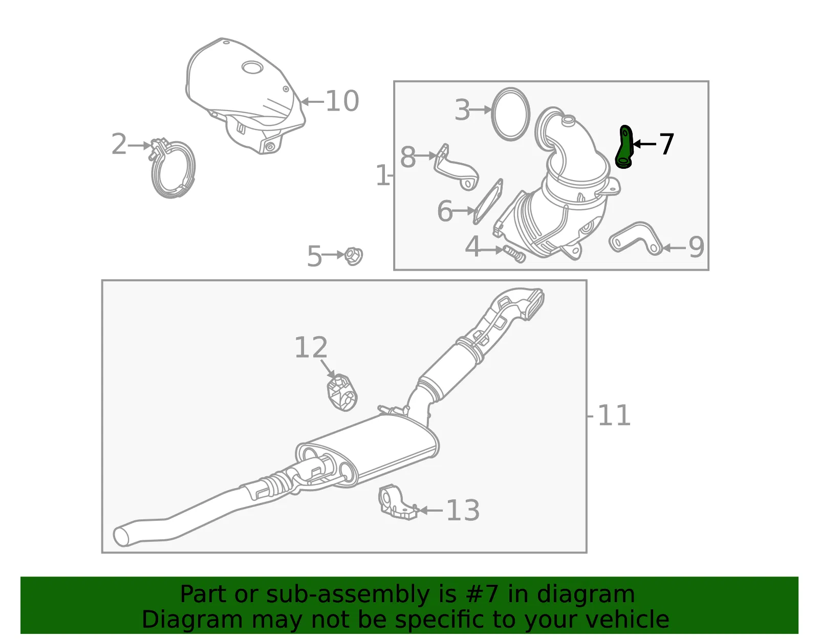 Upper Bracket - GM (12698104) - view 4