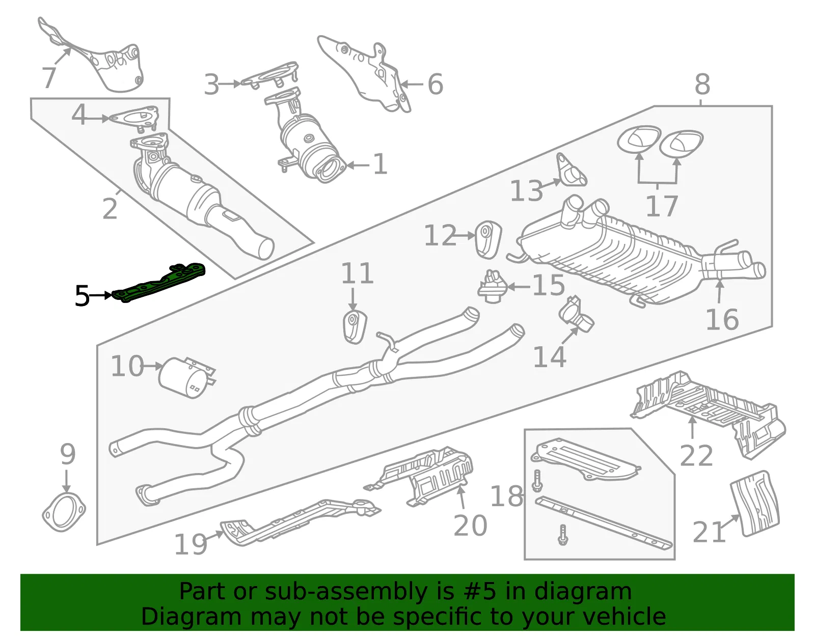 Support Bracket - GM (12702906) - view 3