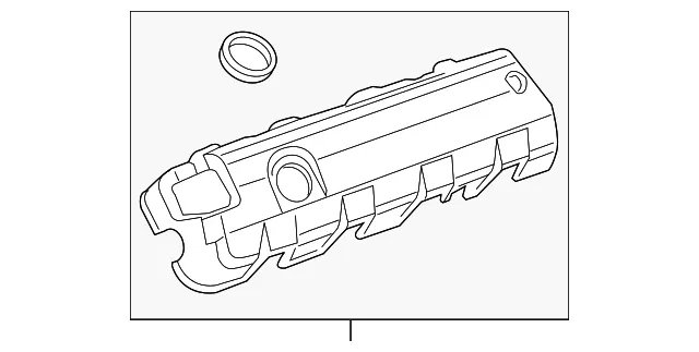 Upper Insulator - GM (12705386)