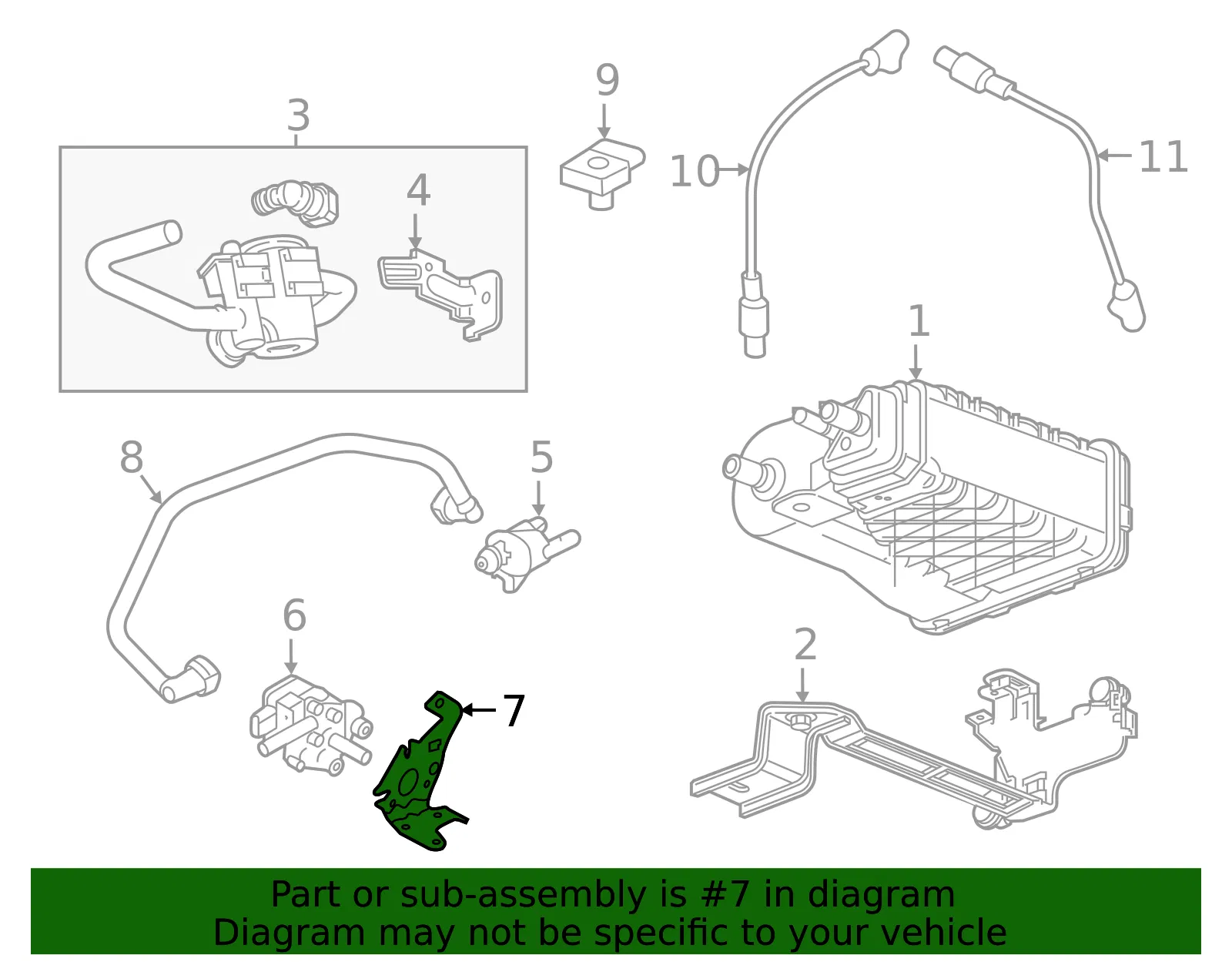 Bracket - GM (12712496) - view 4