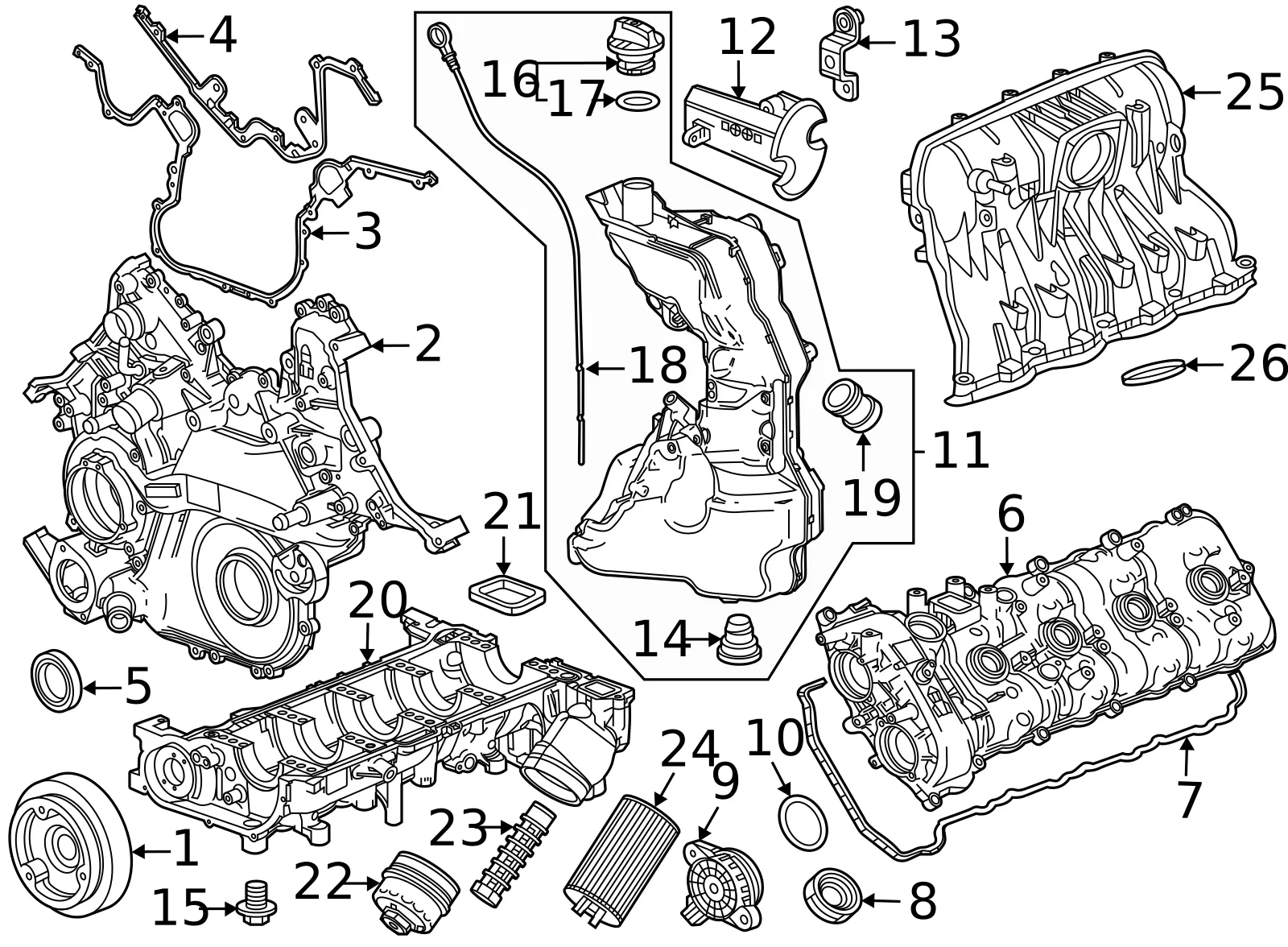 Mount Bracket Bracket - GM (12746466) - view 6