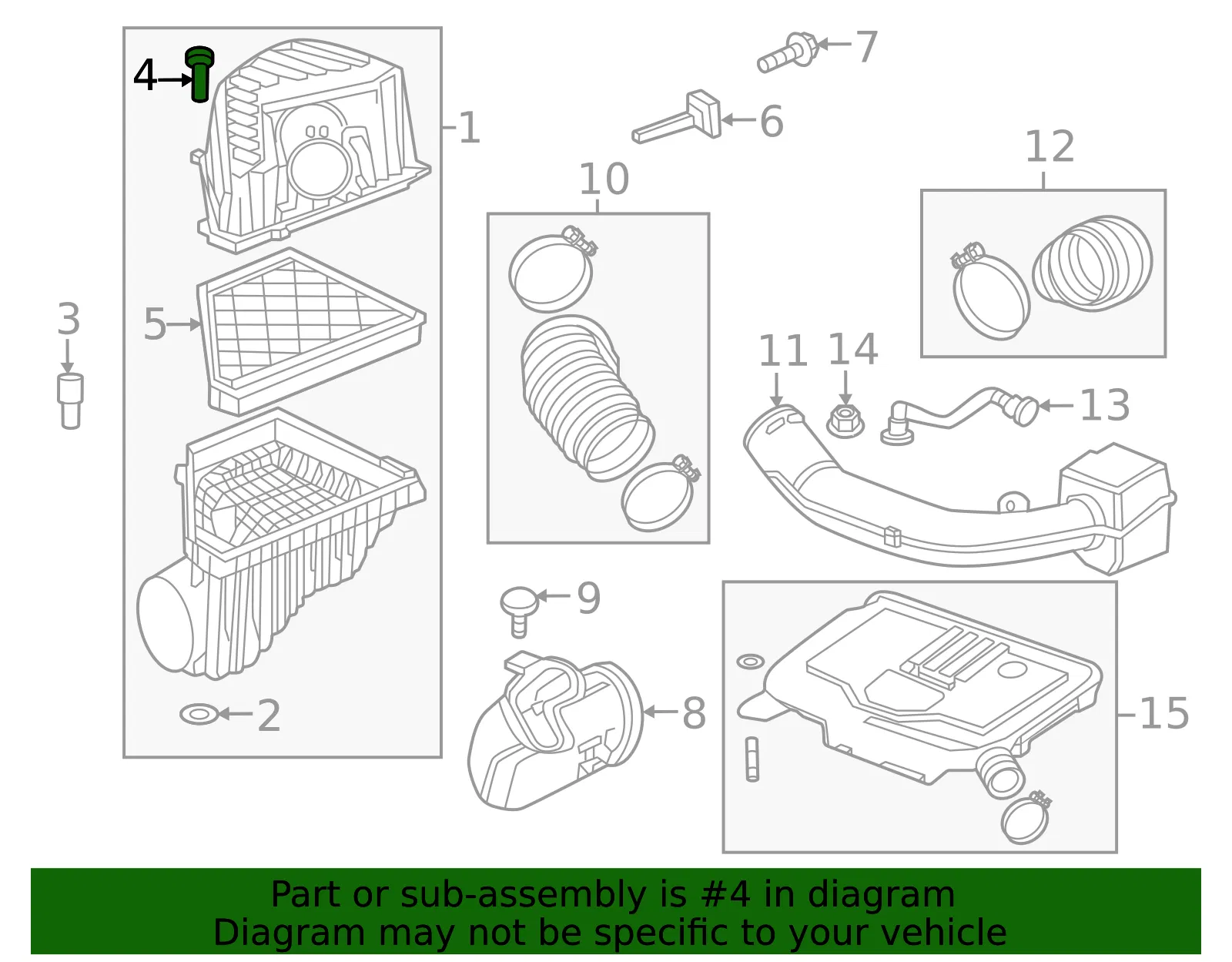 Multi-Purpose Bolt - GM (13384034) - view 3