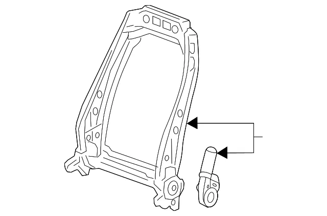 F Frame - GM (13526521) - view 2