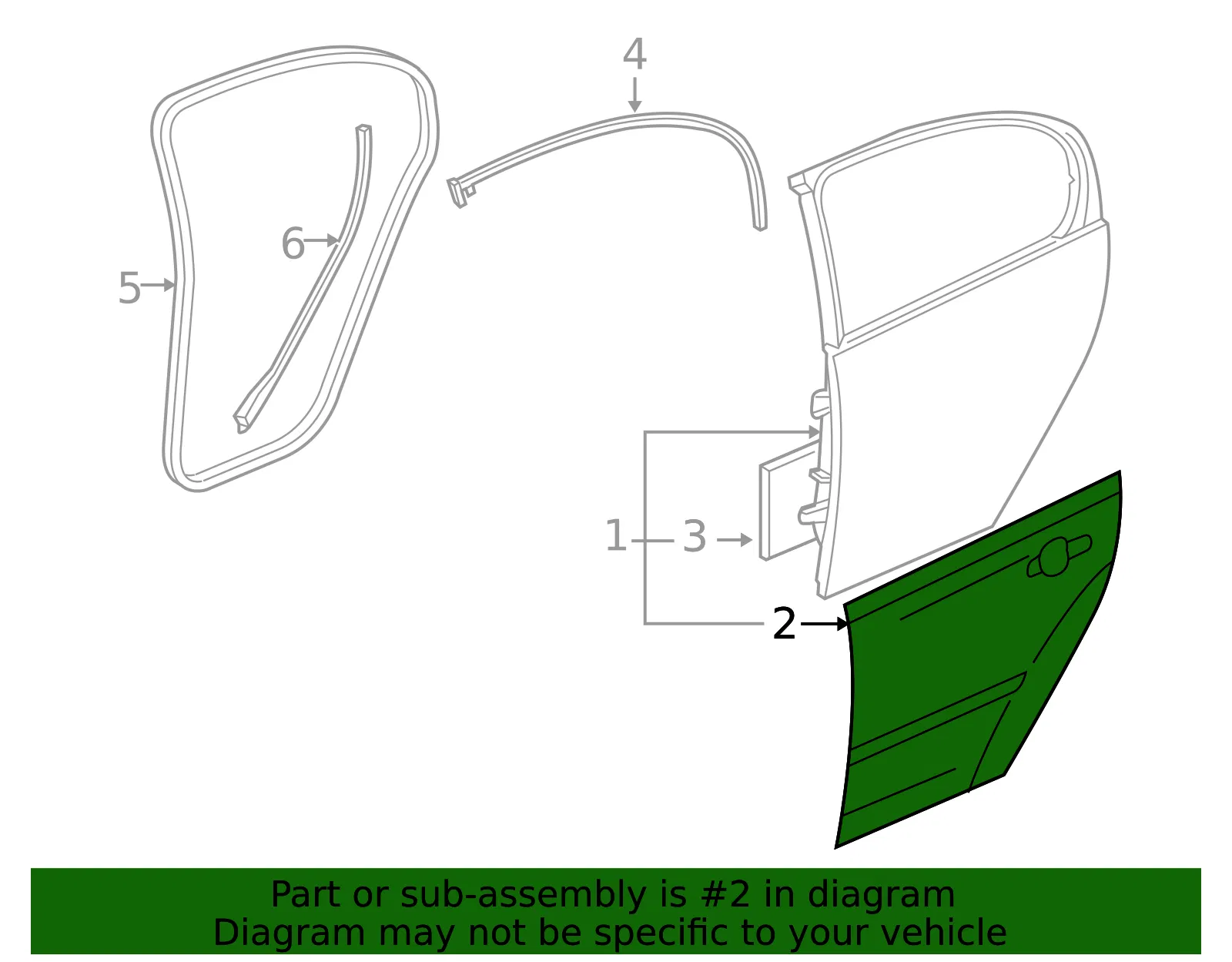 Outer Panel - GM (15147844) - view 2