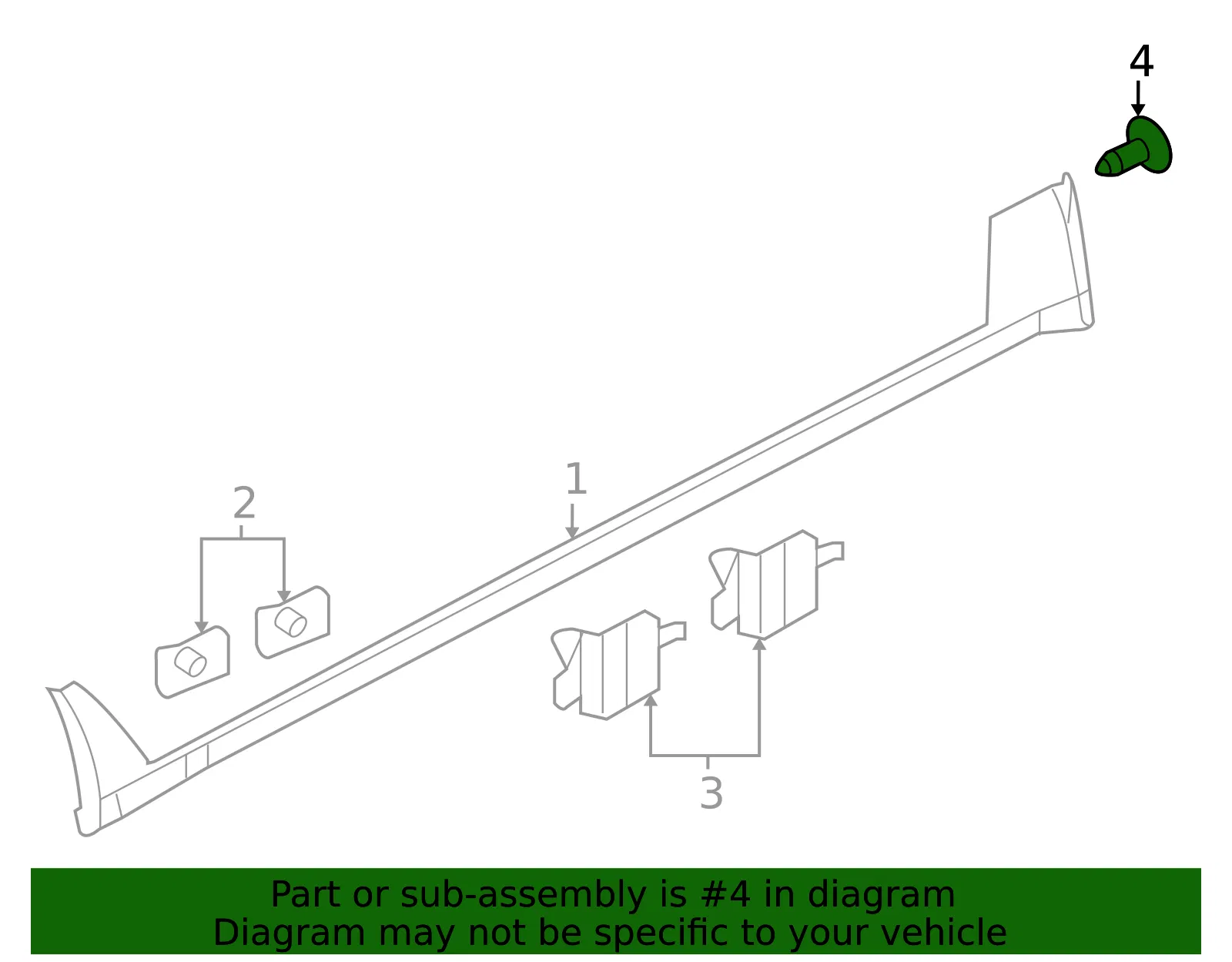 Flare Retainer - GM (15149708) - view 3