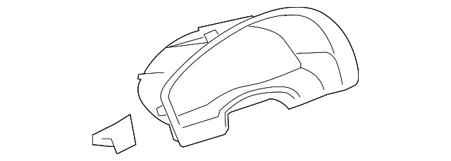 Plate Asm I/P Cstr Tr *Ver - GM (15208666)