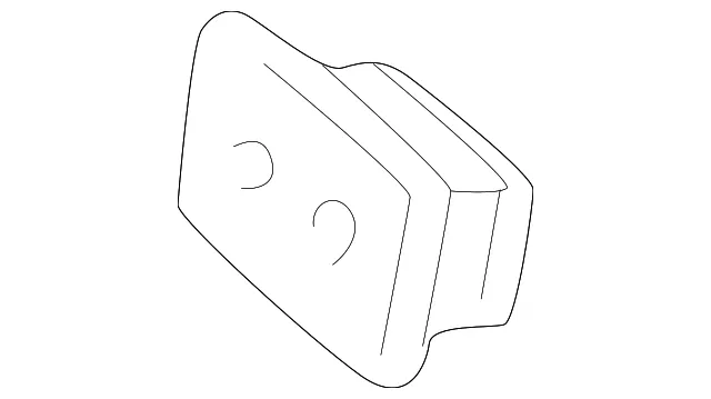 Wedge - Passenger Side (RH) - GM (15214189)
