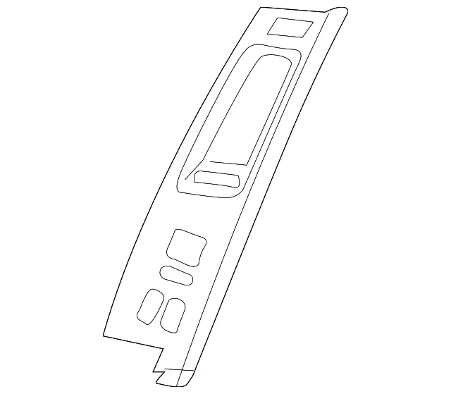 Plate Asm Frt S/D A/Rst Sw - GM (15233483)