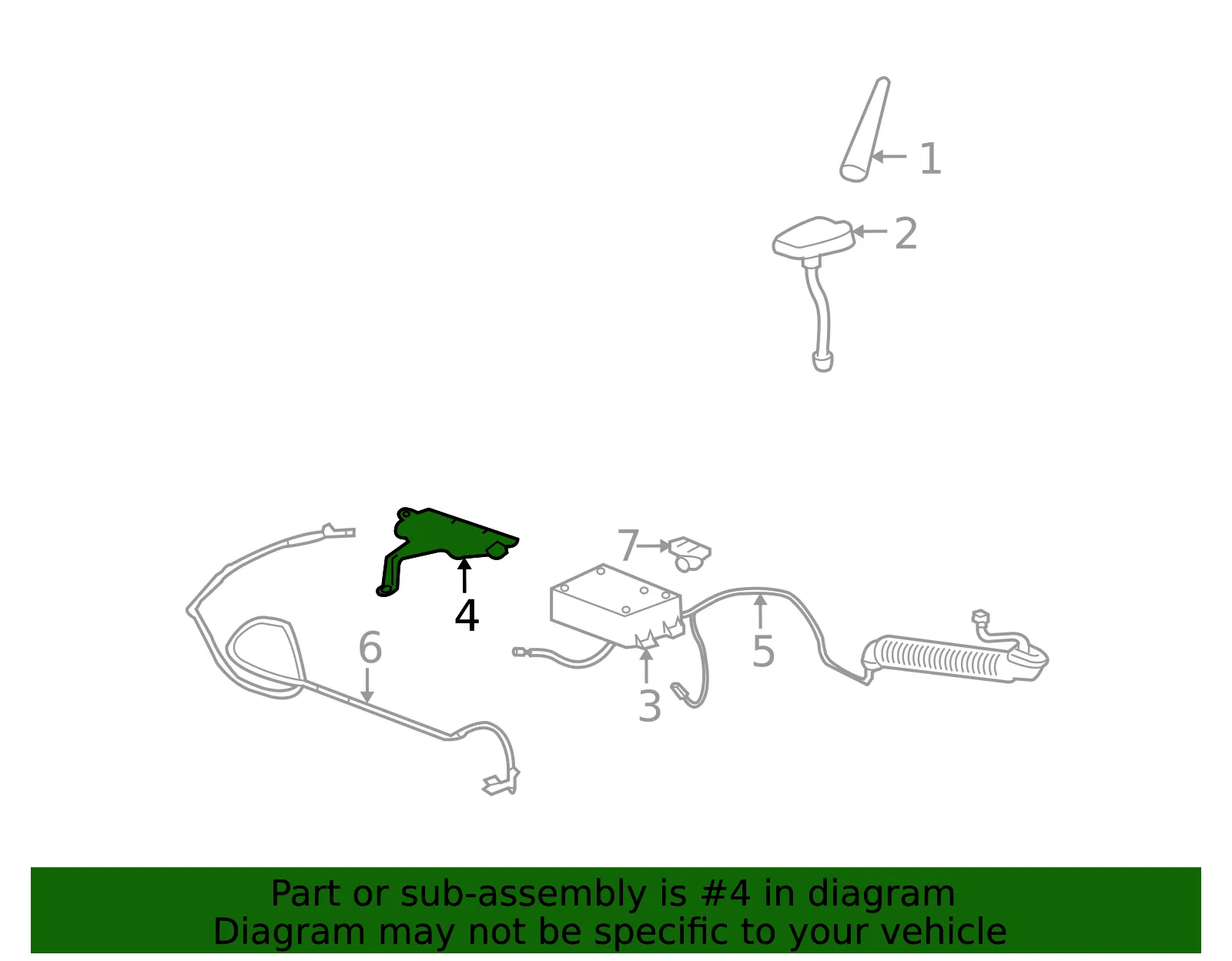 Bracket Asm Comn Interface - GM (15777923) - view 2