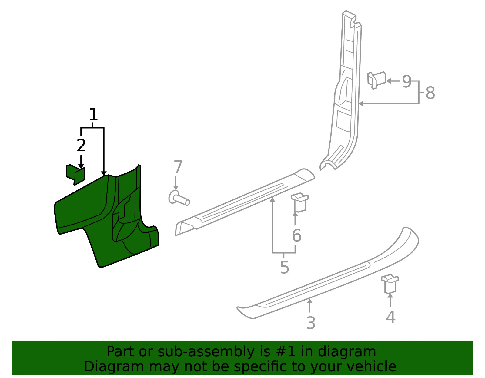 Panel - GM (15786629) - view 2