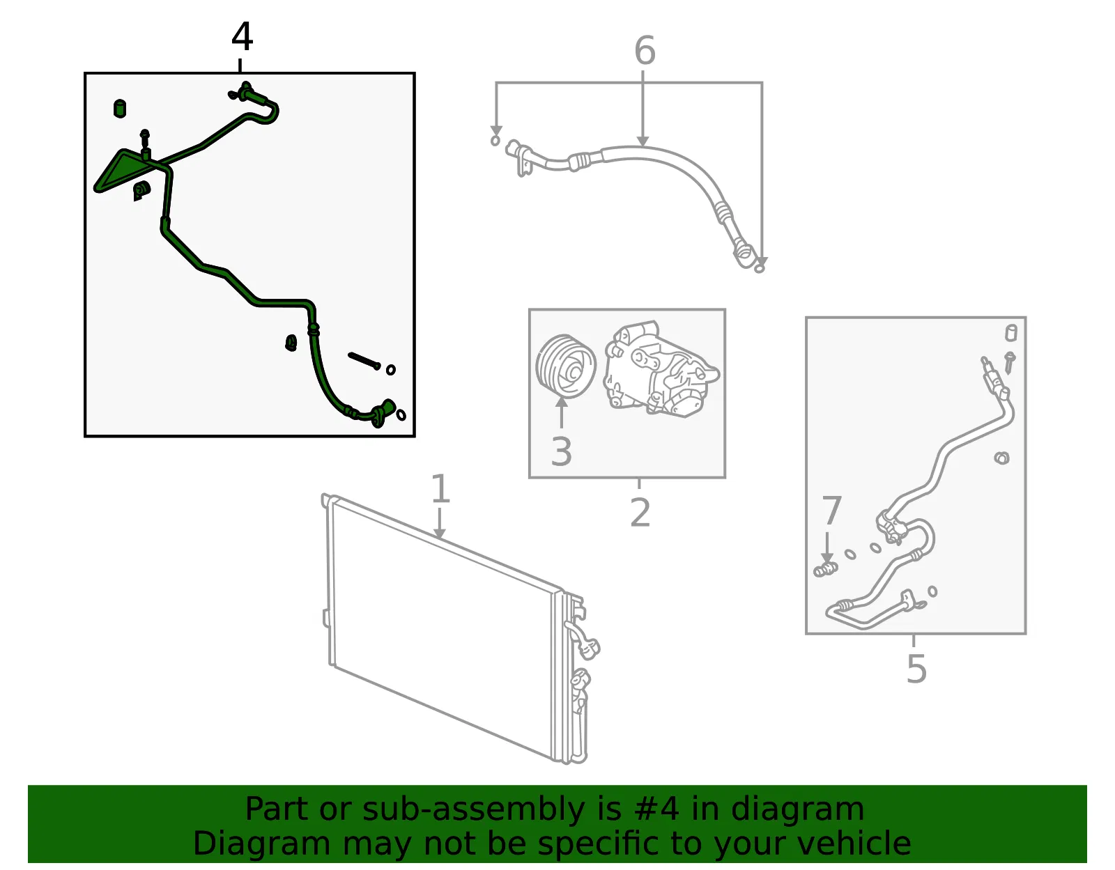 Return Line Assembly - GM (15806521) - view 6