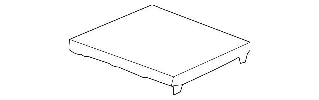 Holder Asm F/Flr Cnsl Rr C - GM (15845658)