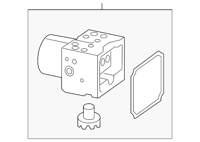 ABS Pressure Modulator Valve - ACDelco (15924821)