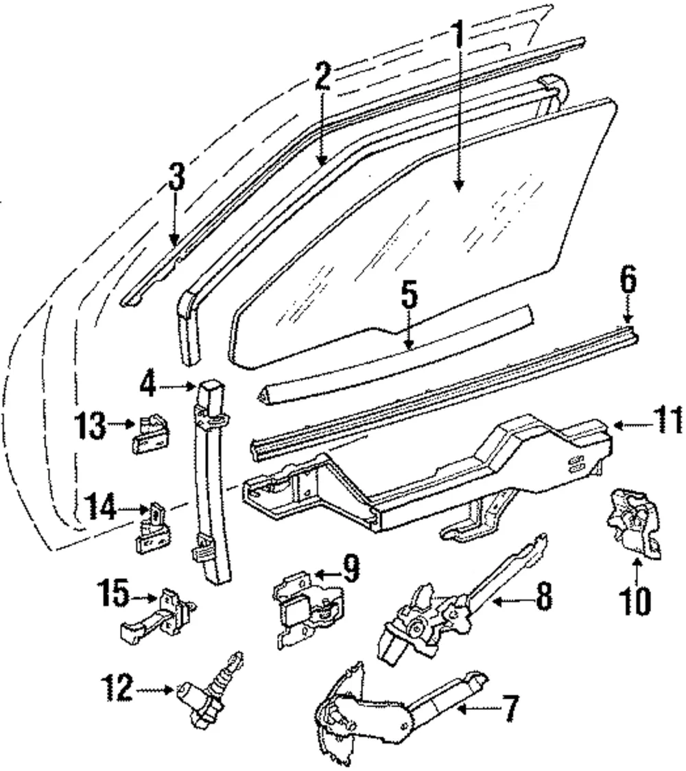 Lock Asm F/D Type Iii - GM (16629389)