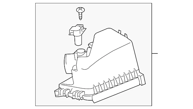 Air Cleaner Housing Cover - GM (19204725)