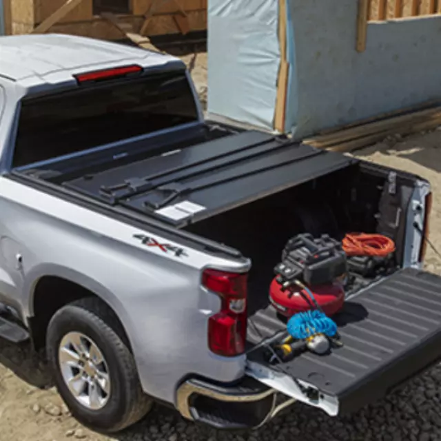 Bed Tonneau Cover, Hard Folding - GM (19419029)