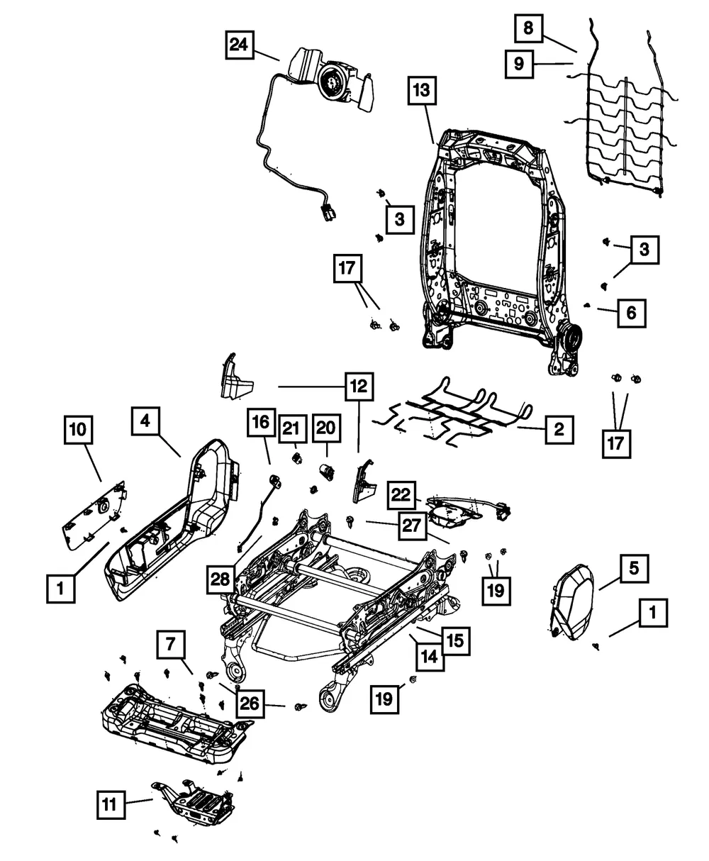Inboard Shield - Mopar (1nk91lu7aa)