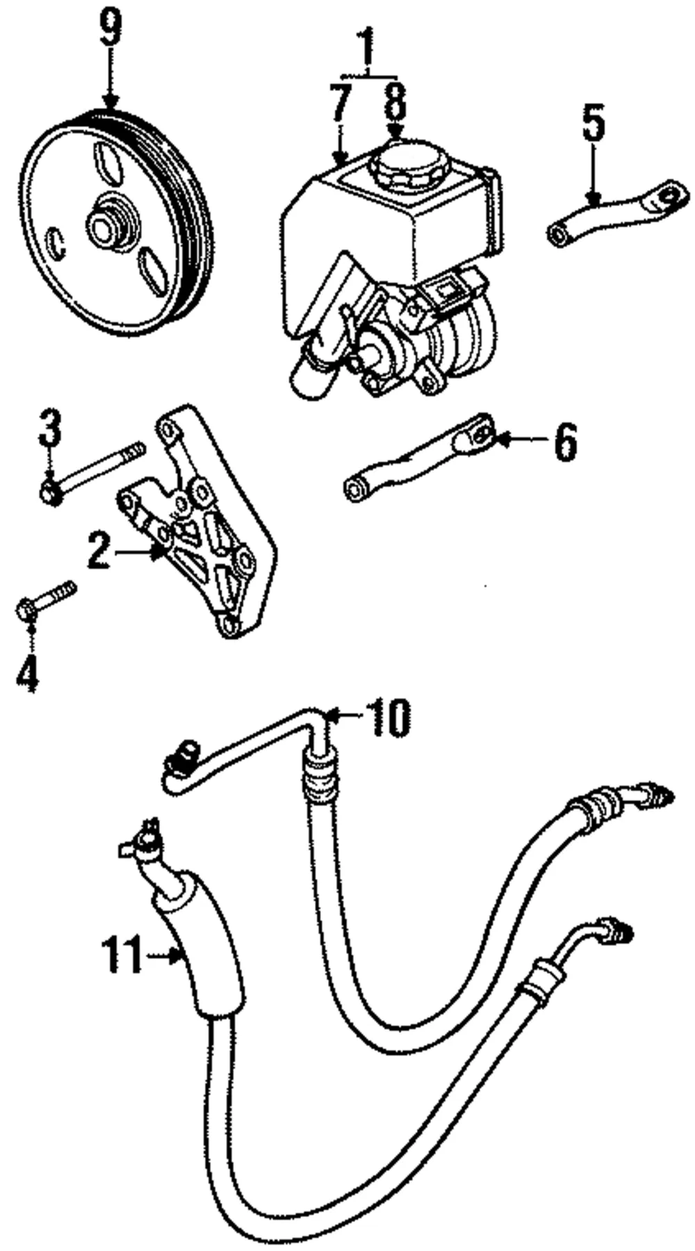 Pump Asm P/S - GM (21006964)