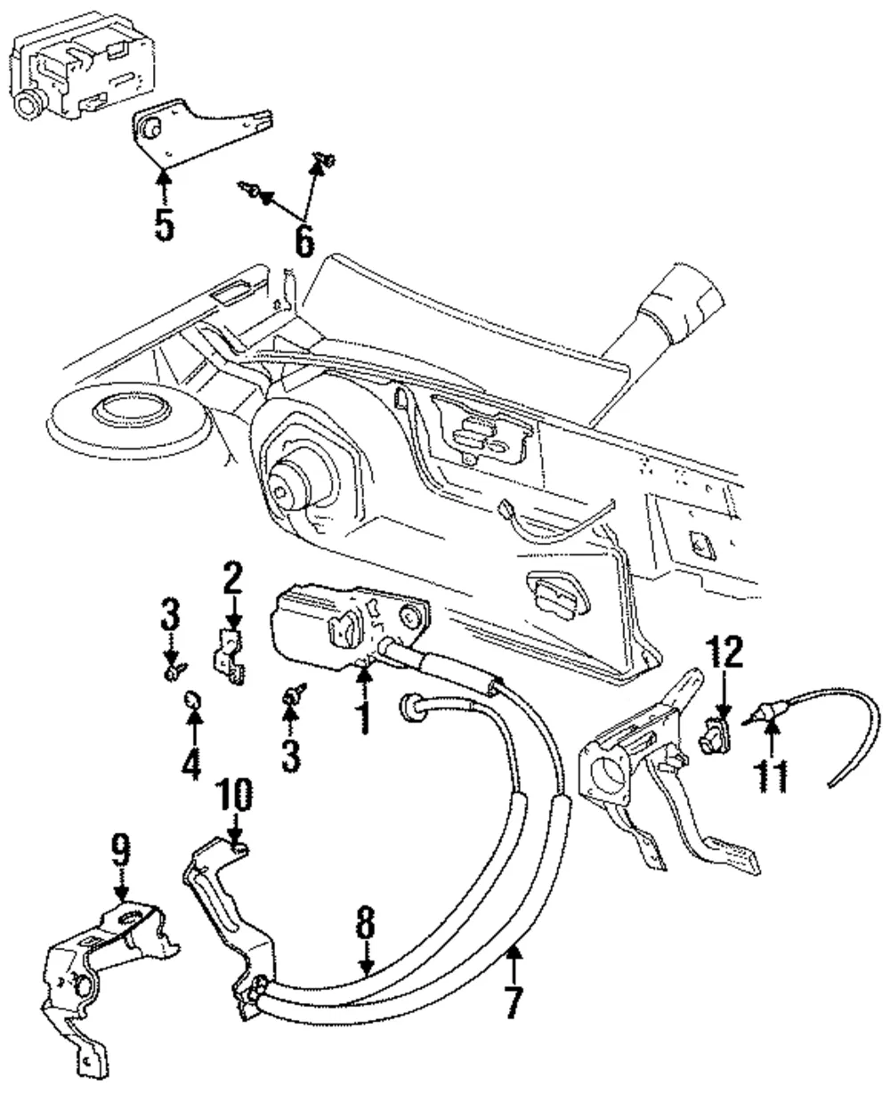 Accelerator Control Cable - GM (22647744)