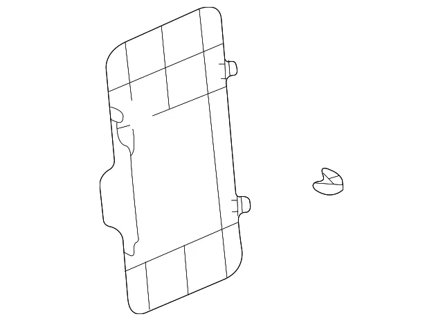 Cover Asm Jk Stow *Gray - GM (22683228)