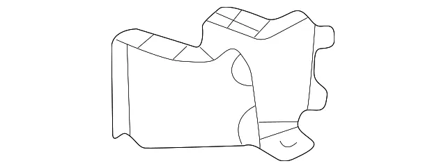 Extension Flr Pnl #3 C/Bar - GM (22688807)