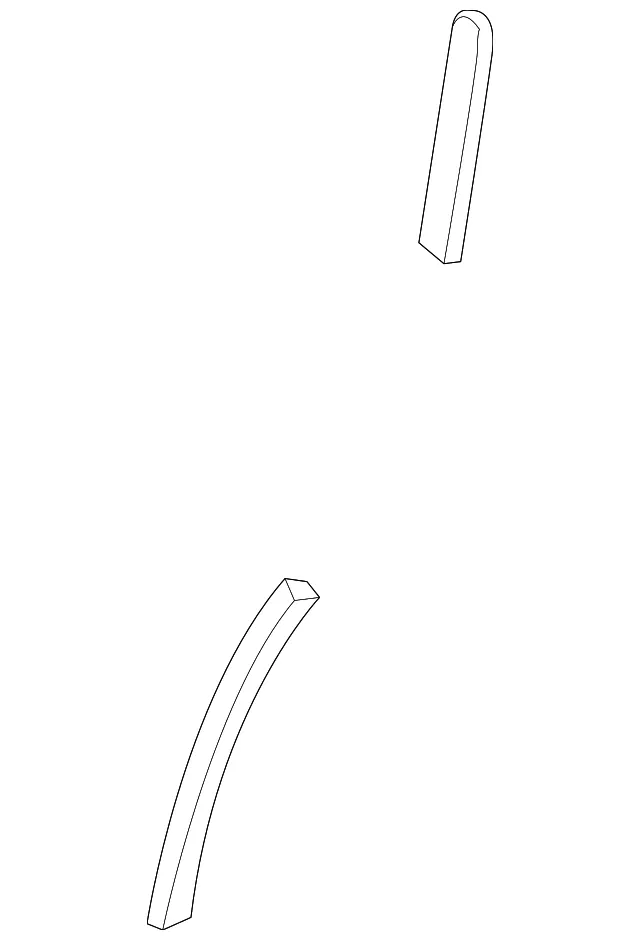 Sealing Strip Pkg Frt & Rr - GM (22708195)