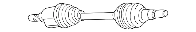 Shaft Asm Frt Whl Drv - GM (22711823)