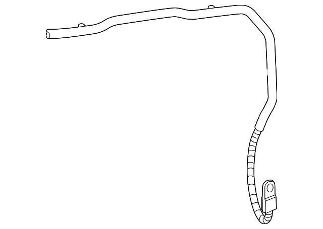 Cable Asm Bat Neg Trunk At - GM (22712594)