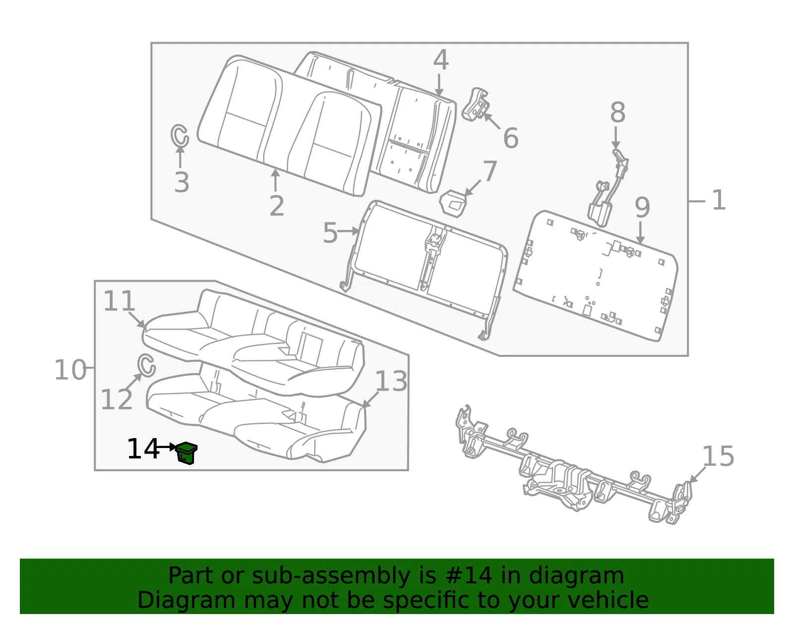 Multi-Purpose Retainer - GM (22719528) - view 4