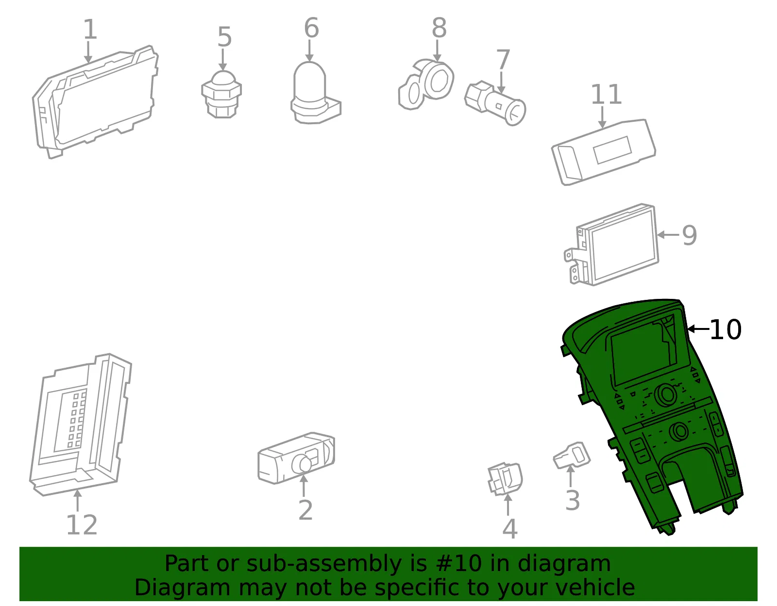 Control Panel - GM (22740353) - view 2