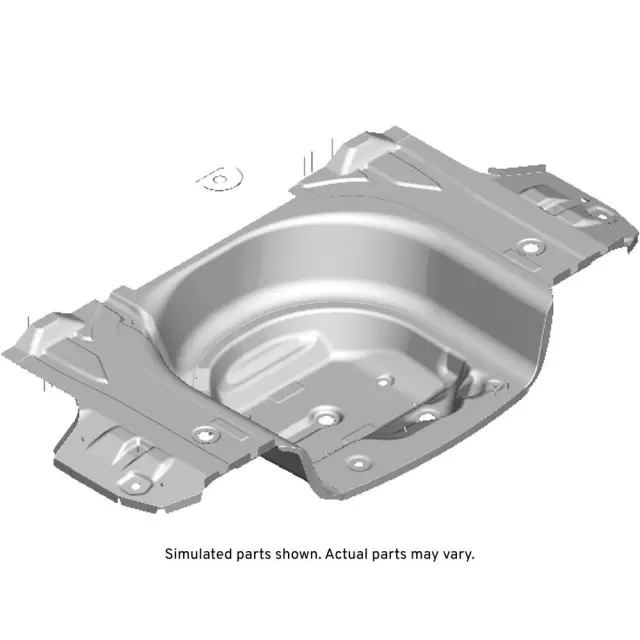 Rear Floor Rear Panel - GM (22782450)