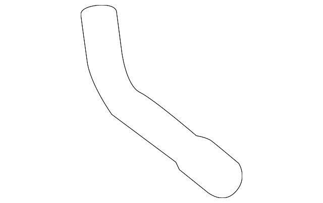 Lower Hose - GM (22834327) - view 2