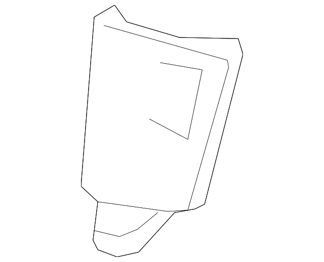Lower Extension - Driver's Side (LH) - GM (22844180) - view 3