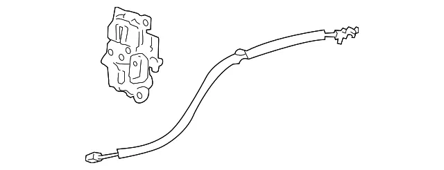 Lock Assembly - Passenger Side (RH) - GM (22862035) - view 4
