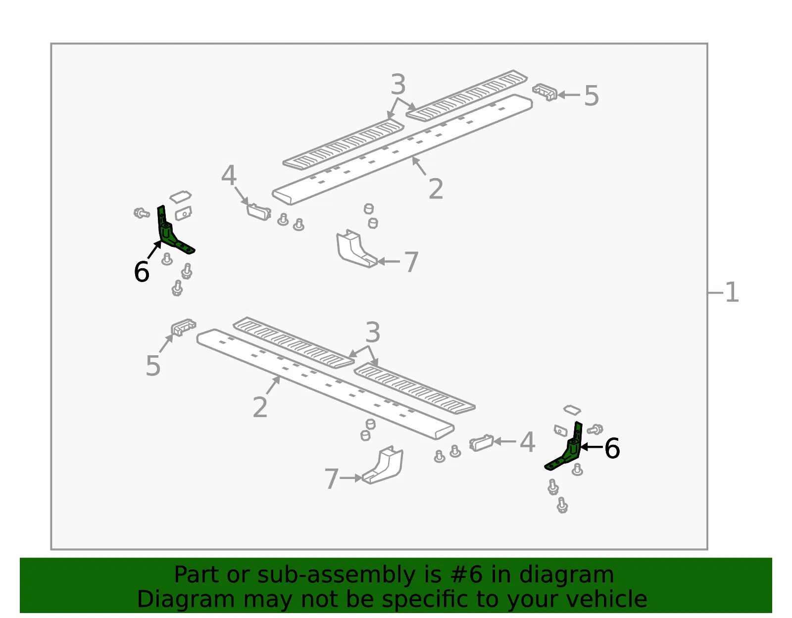 Mount Bracket - GM (22905672) - view 2