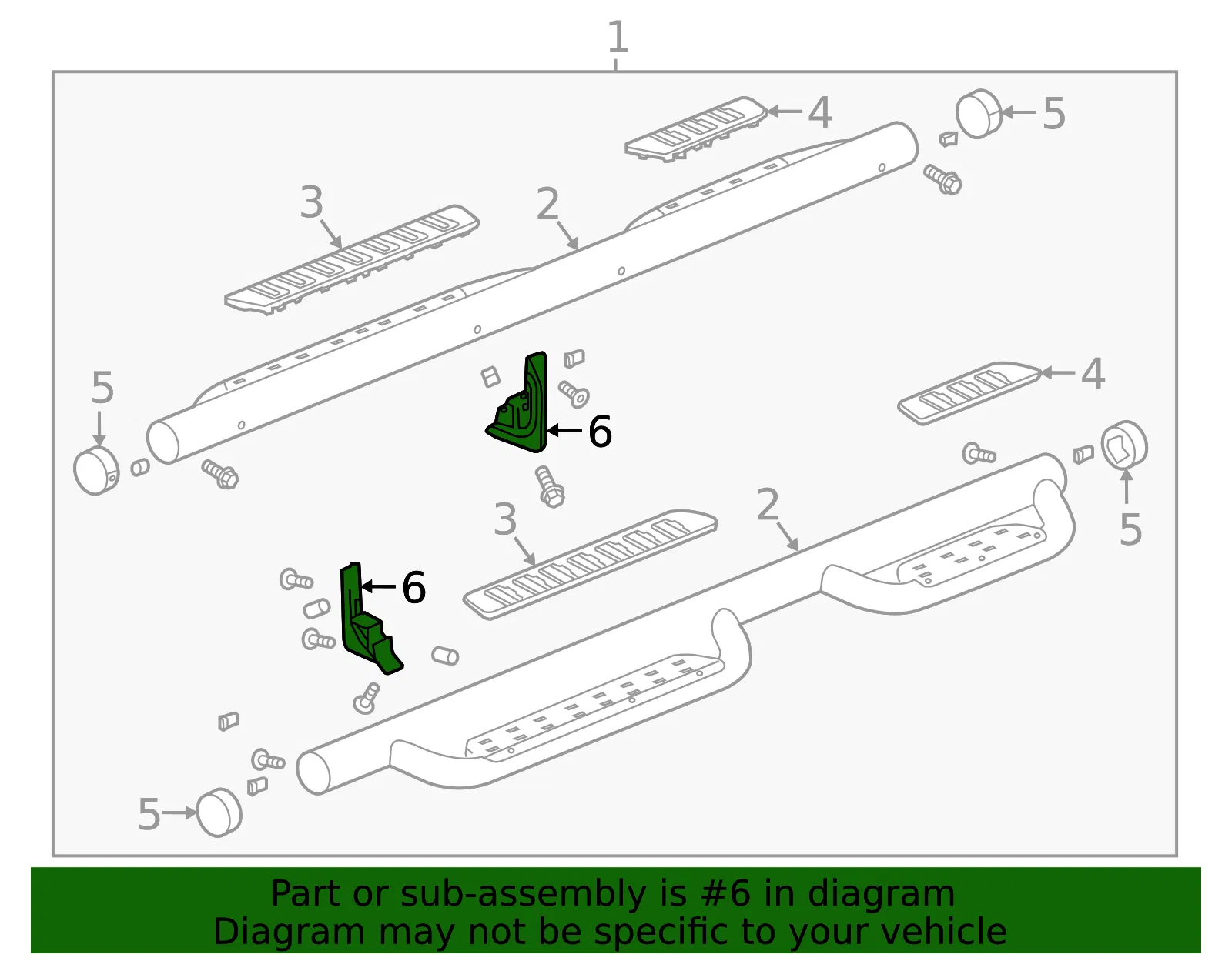Mount Bracket - GM (22929620) - view 2