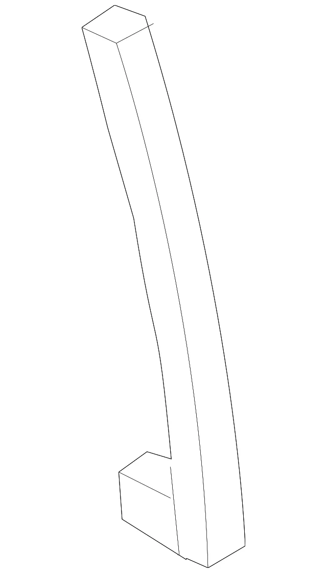 Rear Guide - Passenger Side (RH) - GM (22999247) - view 2